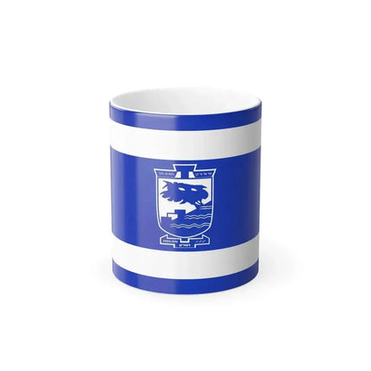 Flag of Holon Israel - Color Changing Coffee Mug 11oz - Go Mug Yourself