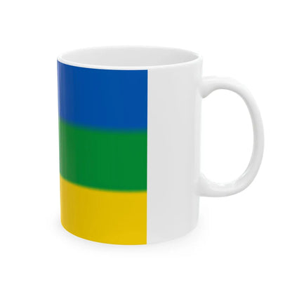 Flag of Holovne (Ukraine) White Coffee Mug - Go Mug Yourself