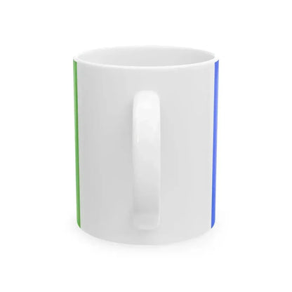 Flag of Holsbeek (Belgium) White Coffee Mug - Go Mug Yourself
