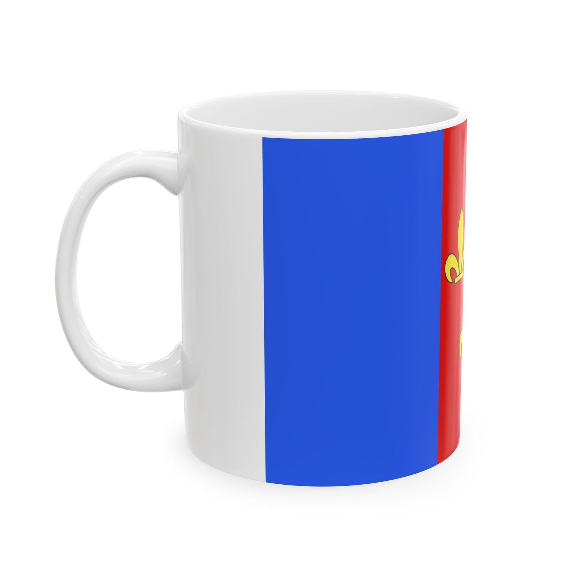 Flag of Holsbeek (Belgium) White Coffee Mug-Go Mug Yourself