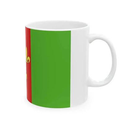 Flag of Holsbeek (Belgium) White Coffee Mug - Go Mug Yourself