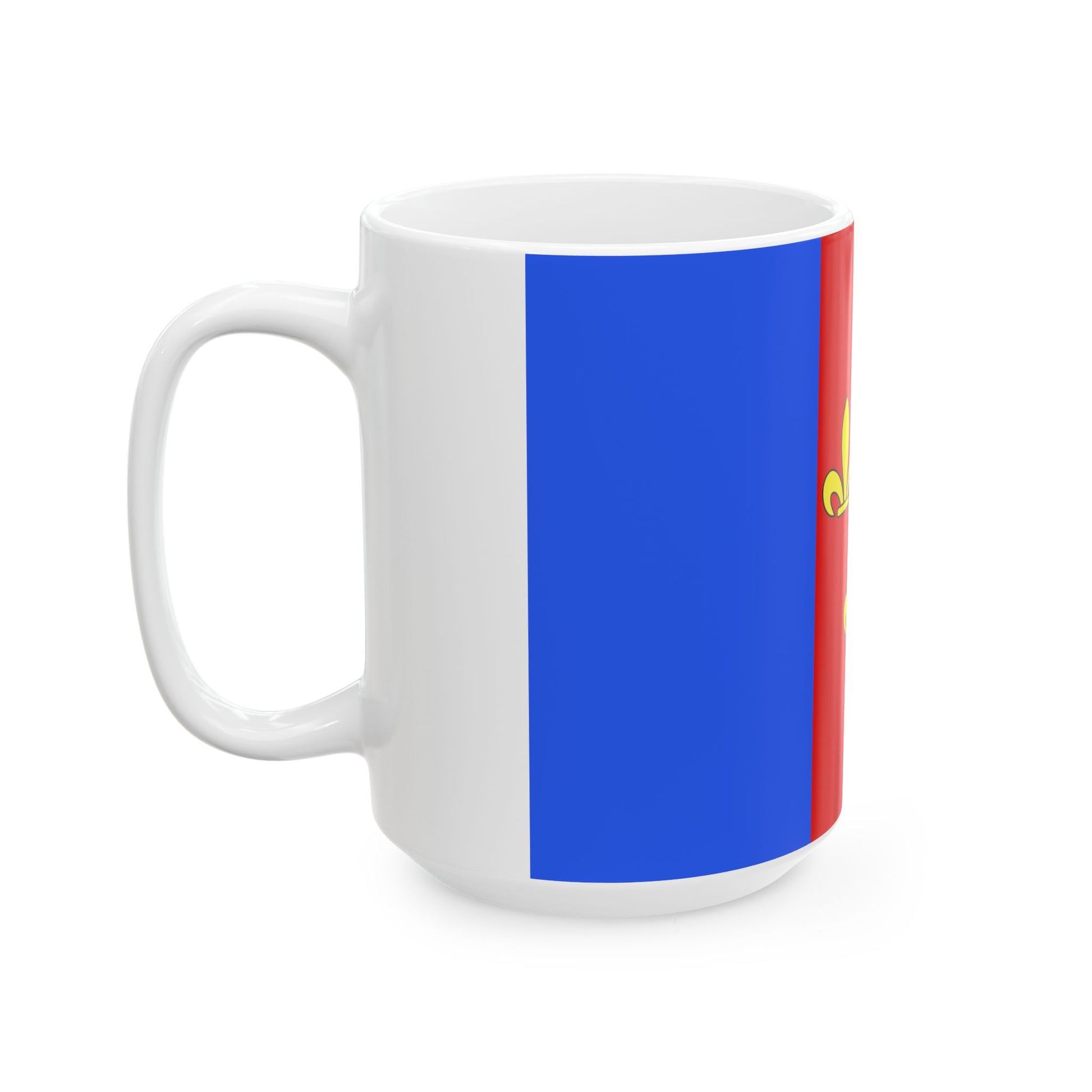 Flag of Holsbeek (Belgium) White Coffee Mug-Go Mug Yourself