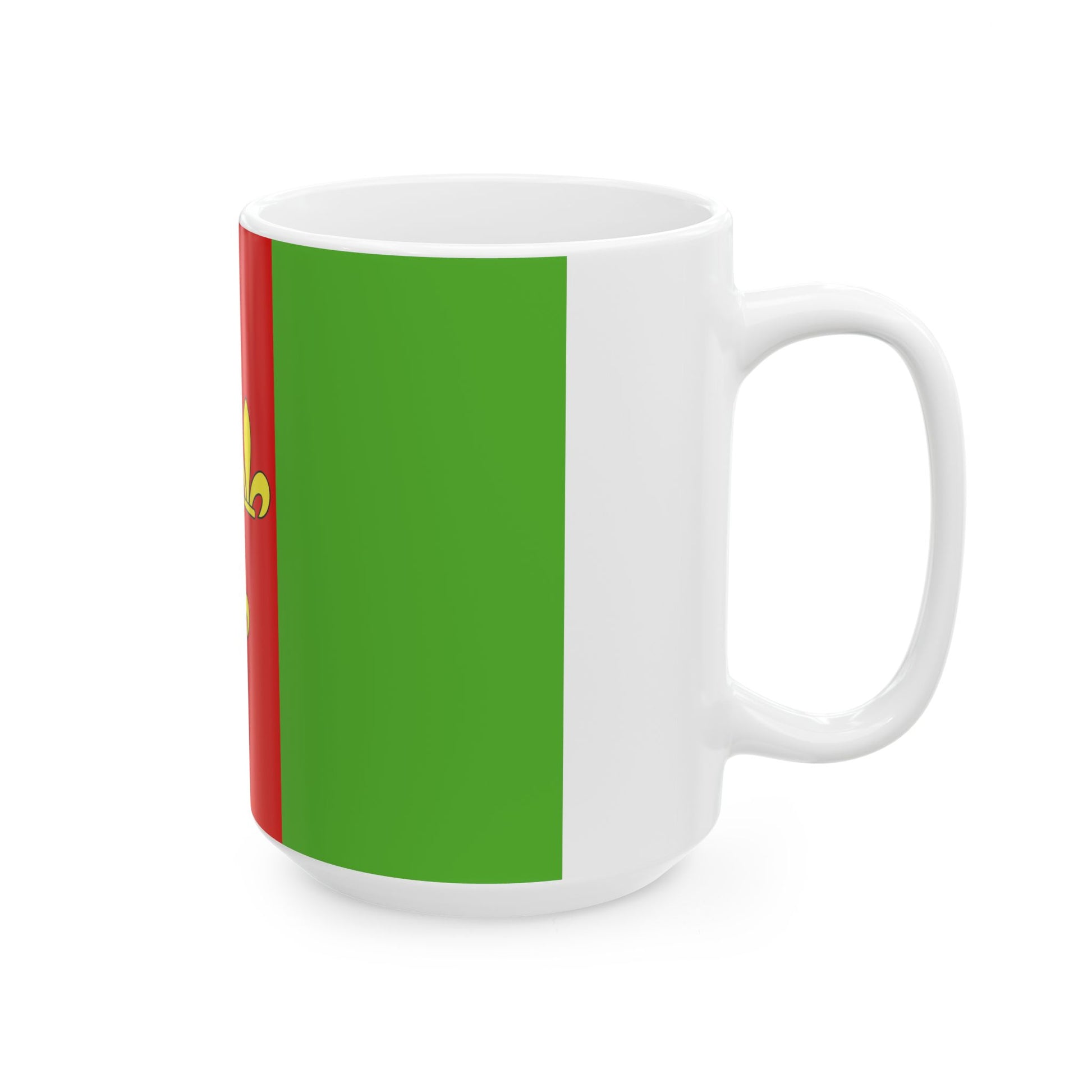 Flag of Holsbeek (Belgium) White Coffee Mug-Go Mug Yourself
