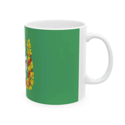 Flag of Homyel Voblast (Belarus) White Coffee Mug - Go Mug Yourself
