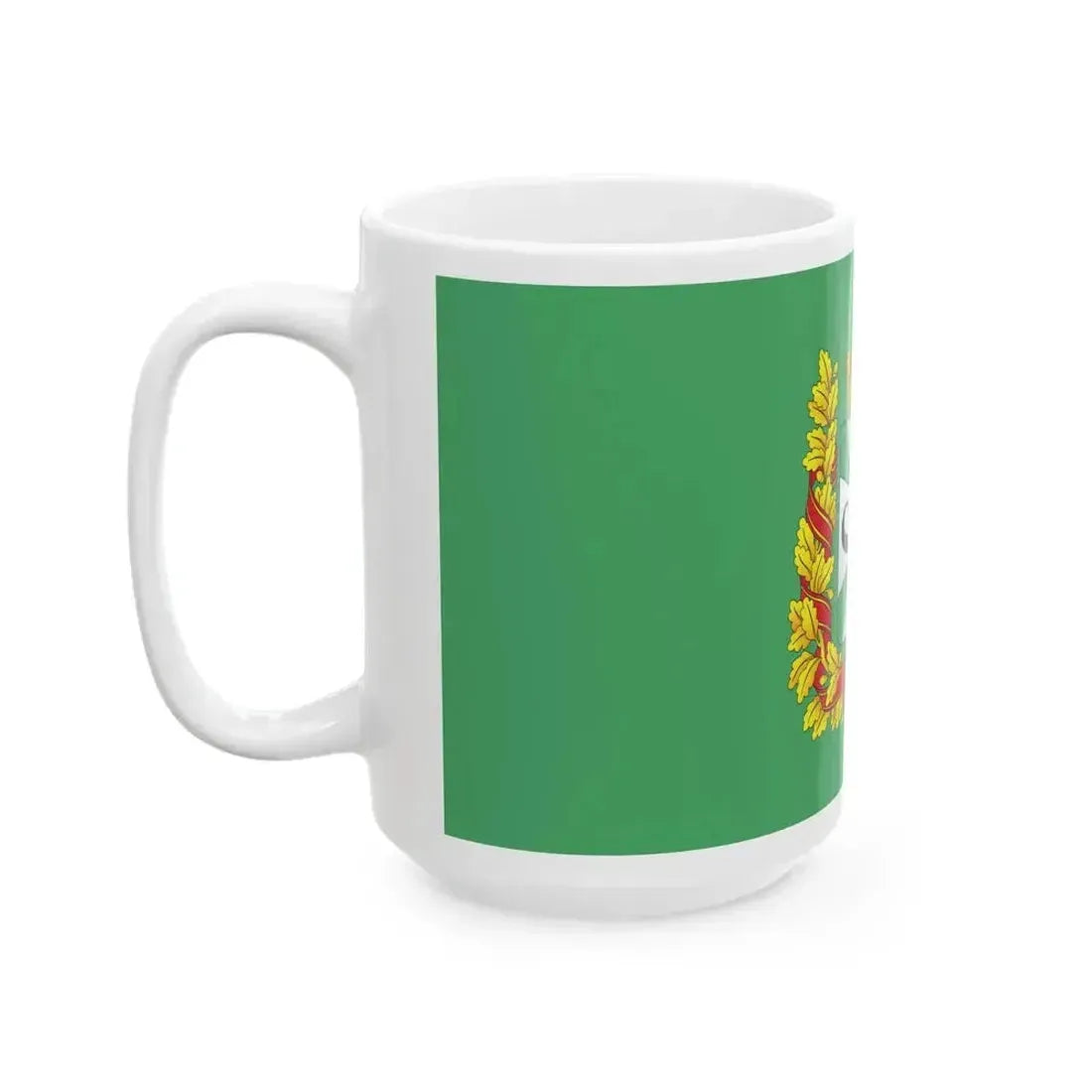 Flag of Homyel Voblast (Belarus) White Coffee Mug - Go Mug Yourself