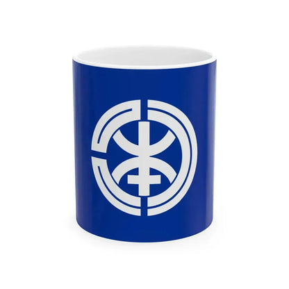 Flag of Honbetsu Hokkaido (Japan) White Coffee Mug 11oz - Go Mug Yourself