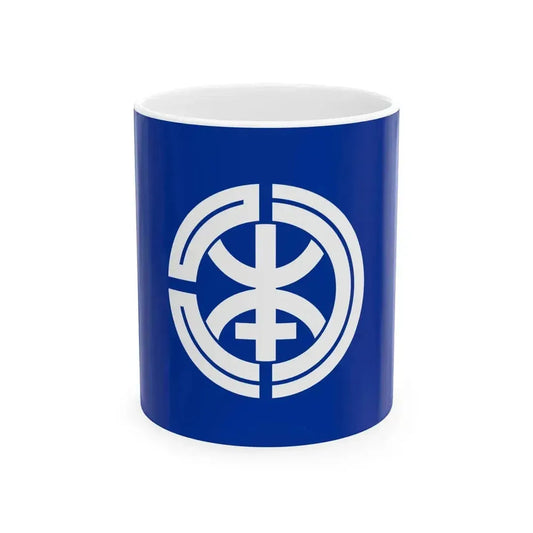 Flag of Honbetsu Hokkaido (Japan) White Coffee Mug 11oz - Go Mug Yourself