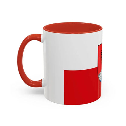 Flag of Honda Tolima Colombia - Accent Coffee Mug - Go Mug Yourself