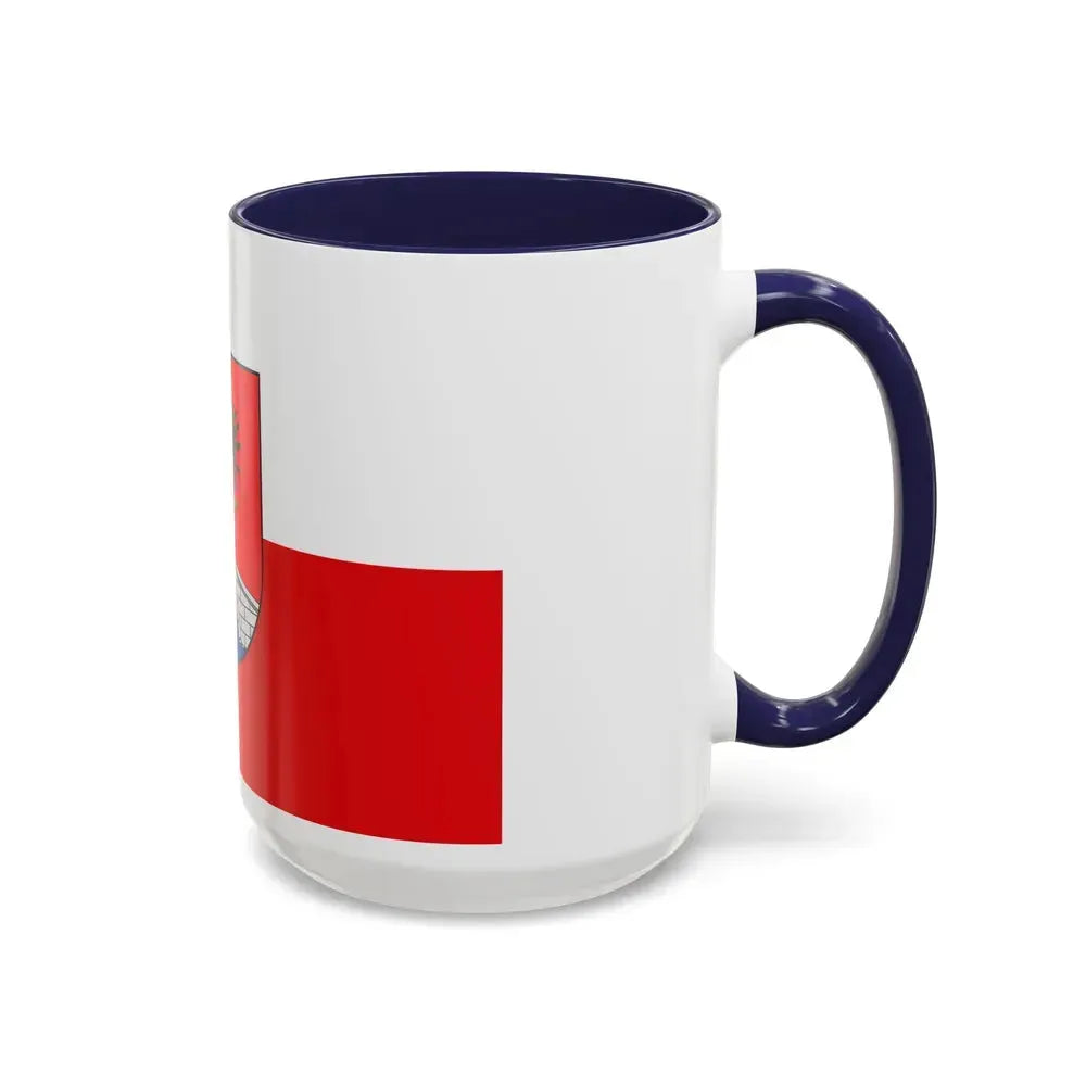 Flag of Honda Tolima Colombia - Accent Coffee Mug - Go Mug Yourself