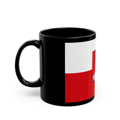 Flag of Honda Tolima Colombia - Black Coffee Mug-Go Mug Yourself