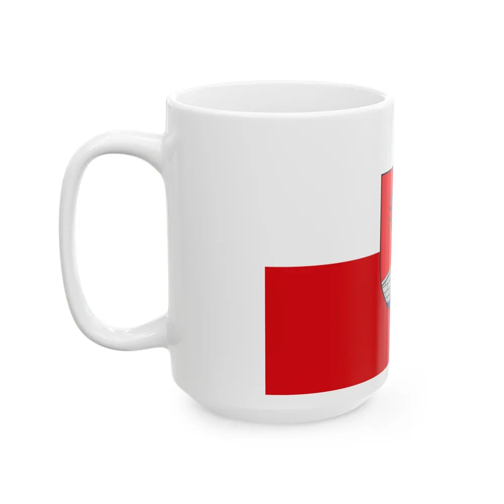 Flag of Honda Tolima Colombia - White Coffee Mug-Go Mug Yourself