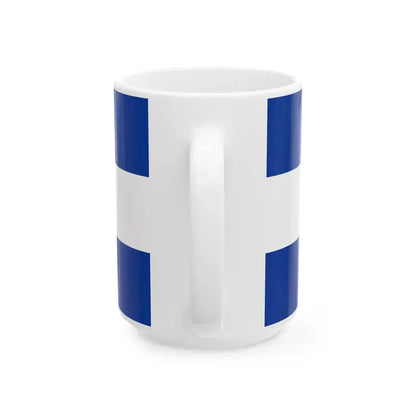 Flag of Honduras 1949-2022 (Honduras) White Coffee Mug - Go Mug Yourself