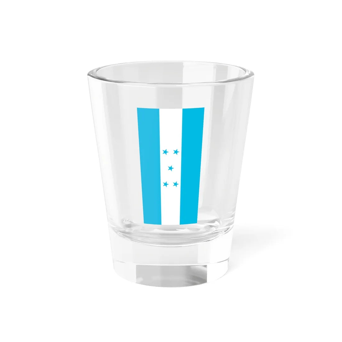 Flag of Honduras vertical (Honduras) Shot Glass 1.5oz 1.5oz - Go Mug Yourself