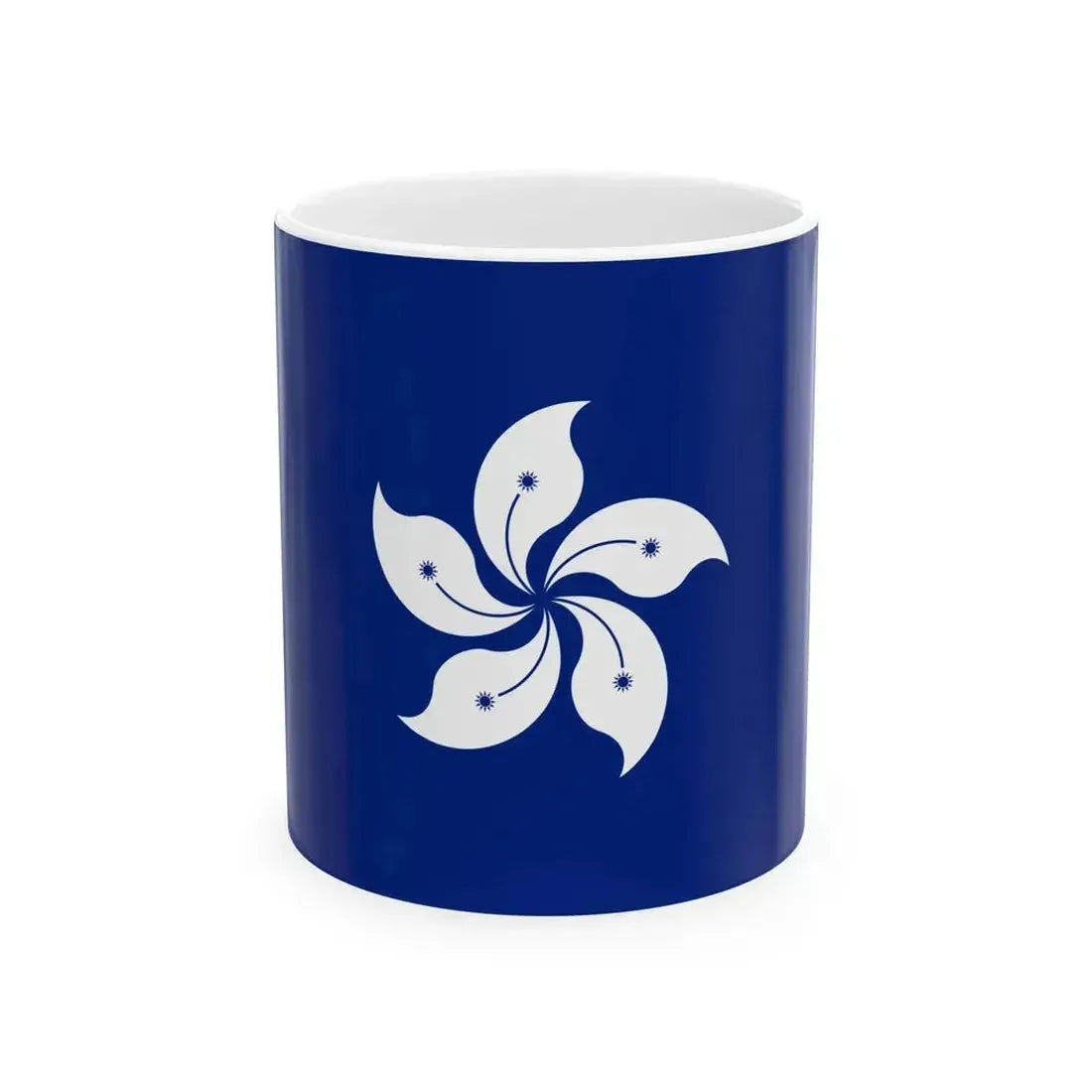 Flag of Hong Kong Special Administrative Region of the Republic of China (China) White Coffee Mug 11oz - Go Mug Yourself