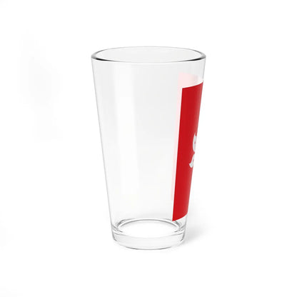 Flag of Hong Kong vertical (China) Pint Glass 16oz - Go Mug Yourself