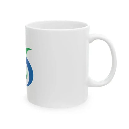 Flag of Honjo Saitama (Japan) White Coffee Mug - Go Mug Yourself