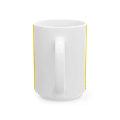 Flag of Honolulu Hawaii 1969-1981 1985-1994 (United States) White Coffee Mug - Go Mug Yourself