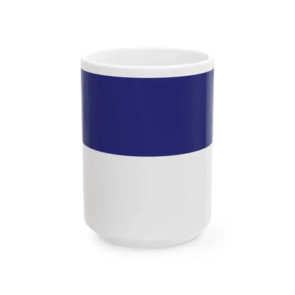 Flag of Hoogeveen (Netherlands) White Coffee Mug 15oz - Go Mug Yourself