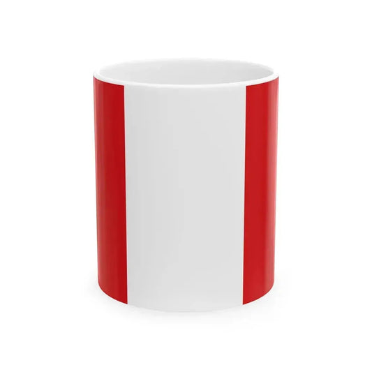 Flag of Hoogstraten (Belgium) White Coffee Mug 11oz - Go Mug Yourself