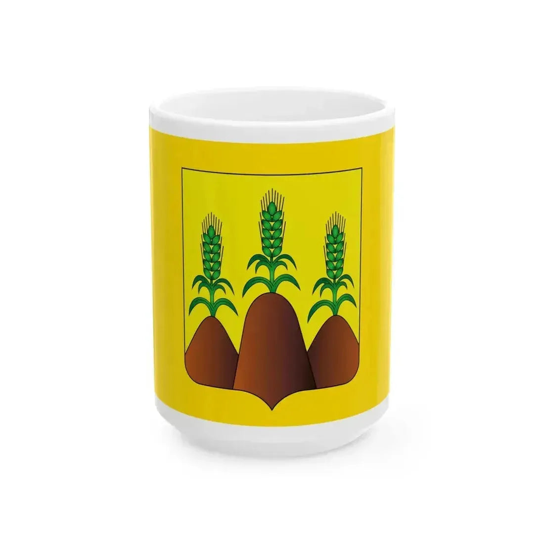 Flag of Horki Belarus (Belarus) White Coffee Mug 15oz - Go Mug Yourself