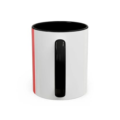 Flag of Horningsea UK - Accent Coffee Mug - Go Mug Yourself