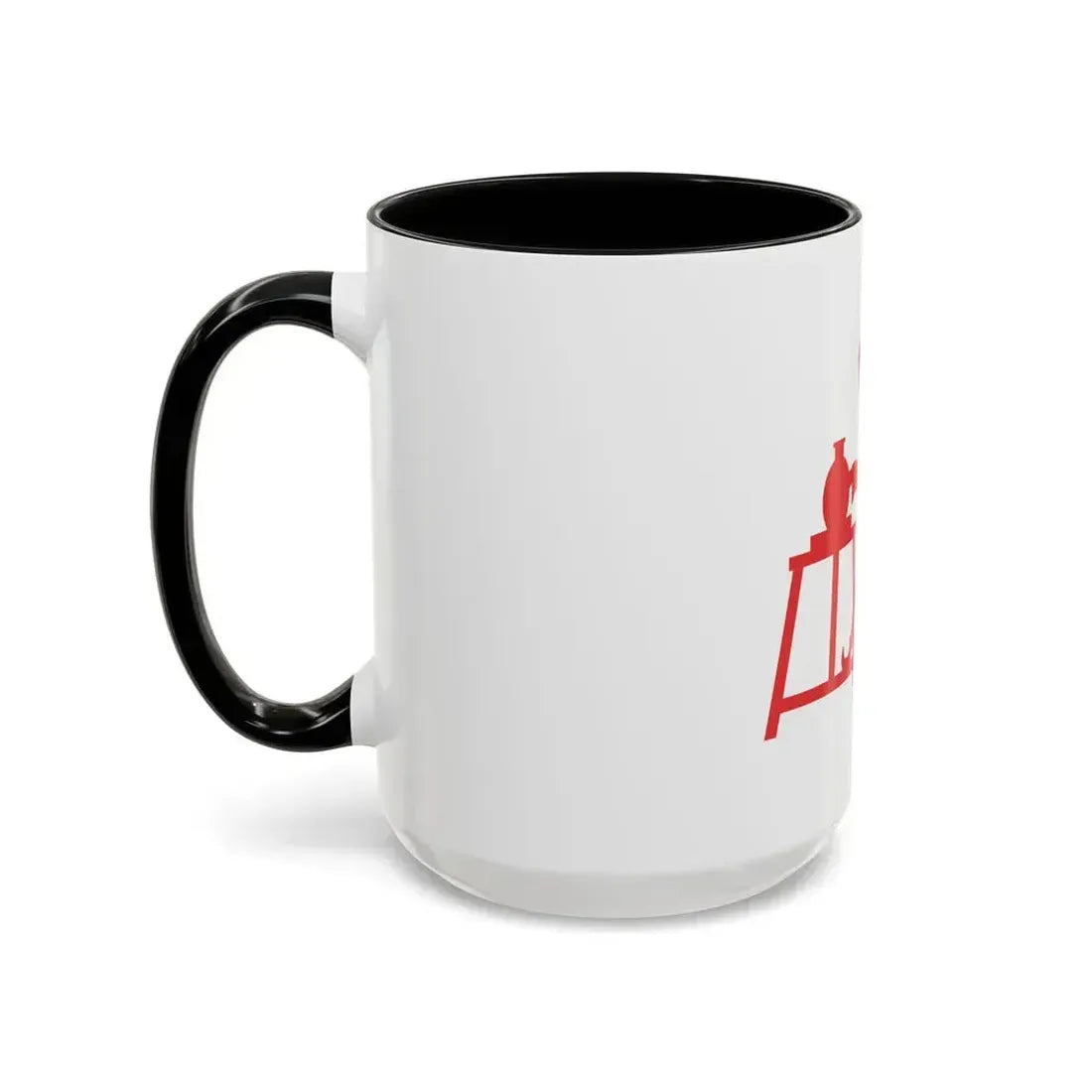 Flag of Horningsea UK - Accent Coffee Mug - Go Mug Yourself