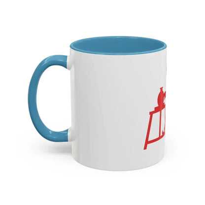 Flag of Horningsea UK - Accent Coffee Mug - Go Mug Yourself