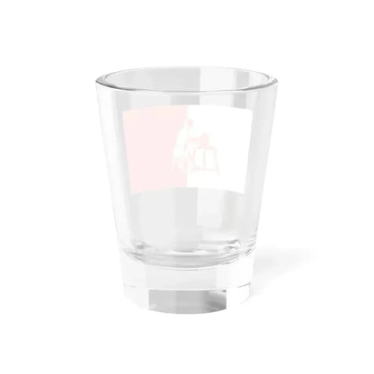 Flag of Horningsea UK - Shot Glass 1.5oz - Go Mug Yourself