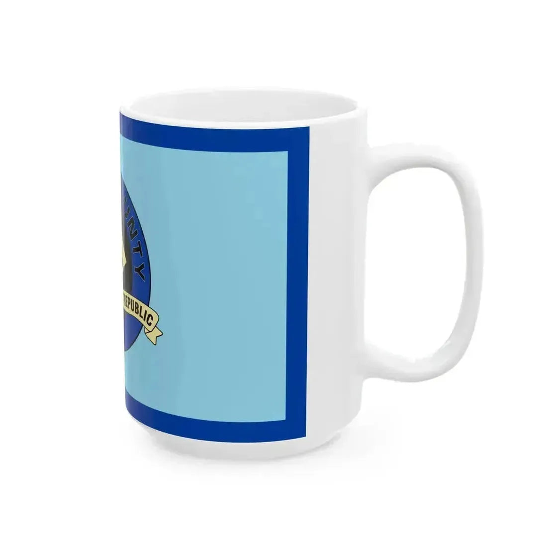 Flag of Horry County South Carolina (United States) White Coffee Mug - Go Mug Yourself