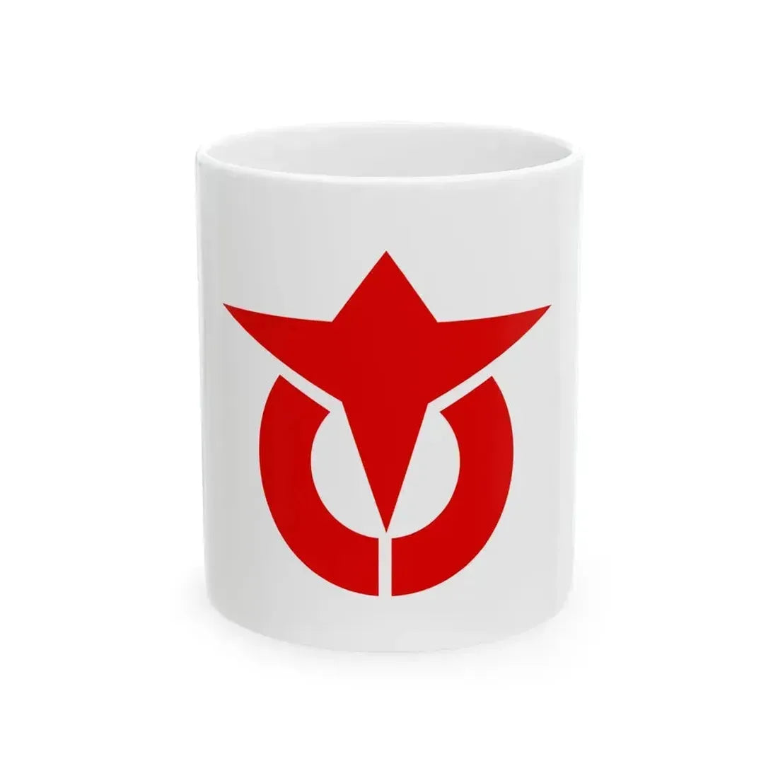 Flag of Hotaka Nagano 1963-2005 (Japan) White Coffee Mug 11oz - Go Mug Yourself