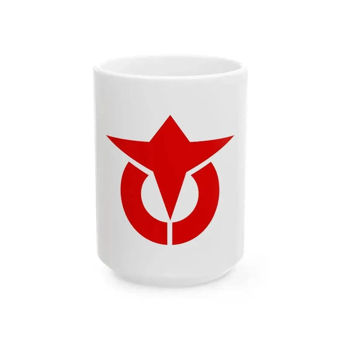Flag of Hotaka Nagano 1963-2005 (Japan) White Coffee Mug 15oz - Go Mug Yourself