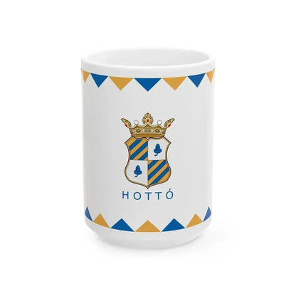 Flag of Hotto variant (Hungary) White Coffee Mug 15oz - Go Mug Yourself