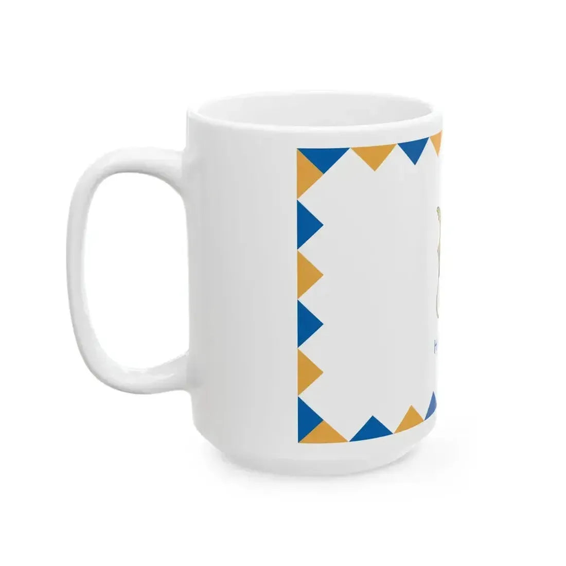 Flag of Hotto variant (Hungary) White Coffee Mug - Go Mug Yourself