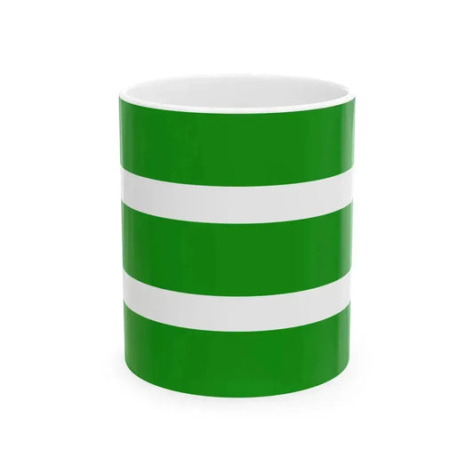 Flag of Hotton (Belgium) White Coffee Mug 11oz - Go Mug Yourself