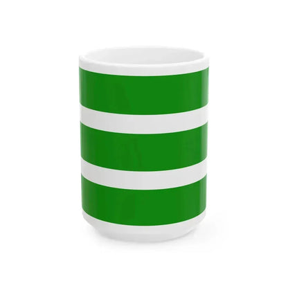 Flag of Hotton (Belgium) White Coffee Mug 15oz - Go Mug Yourself