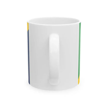 Flag of Houston County Tennessee (United States) White Coffee Mug - Go Mug Yourself