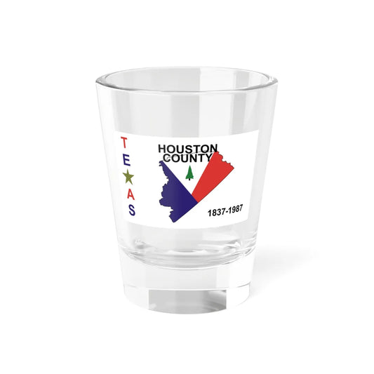 Flag of Houston County Texas (United States) Shot Glass 1.5oz 1.5oz - Go Mug Yourself