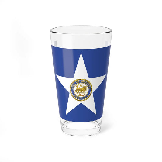Flag of Houston Texas (United States) Pint Glass 16oz 16oz - Go Mug Yourself