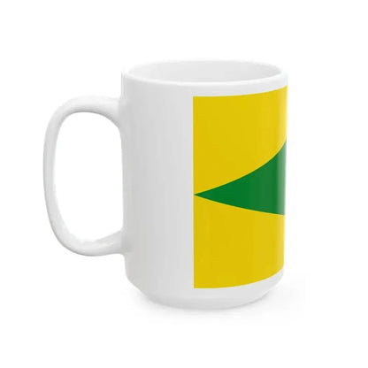 Flag of Houyet (Belgium) White Coffee Mug - Go Mug Yourself