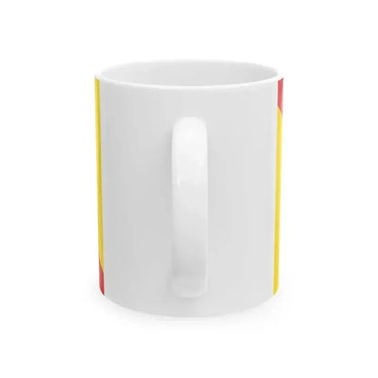 Flag of Hove (Belgium) White Coffee Mug - Go Mug Yourself