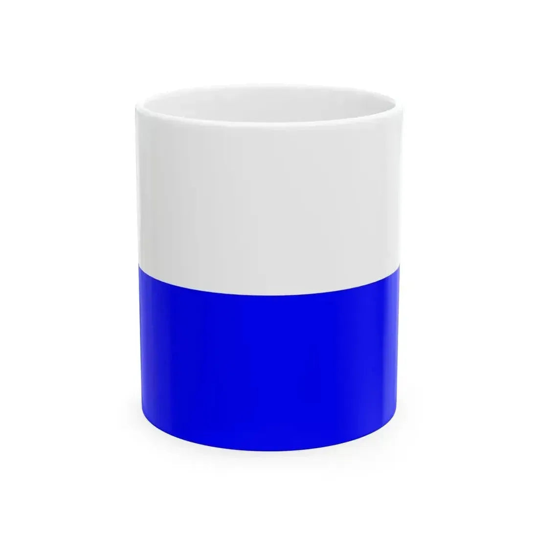 Flag of Hradcany (Czech Republic) White Coffee Mug 11oz - Go Mug Yourself