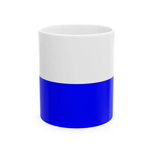 Flag of Hradcany (Czech Republic) White Coffee Mug 11oz - Go Mug Yourself