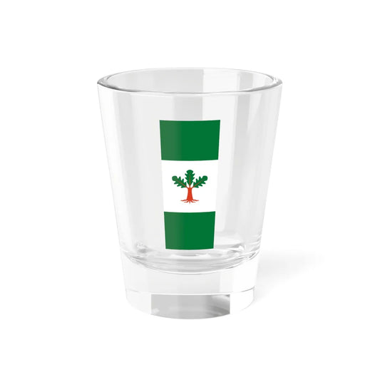Flag of Hrastnik vertical (Slovenia) Shot Glass 1.5oz 1.5oz - Go Mug Yourself