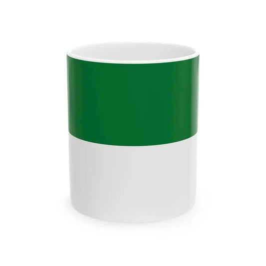Flag of Huacareta Bolivia (Bolivia) White Coffee Mug 11oz - Go Mug Yourself