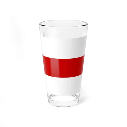Flag of Huahine (France) Pint Glass 16oz 16oz - Go Mug Yourself