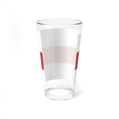 Flag of Huahine (France) Pint Glass 16oz - Go Mug Yourself