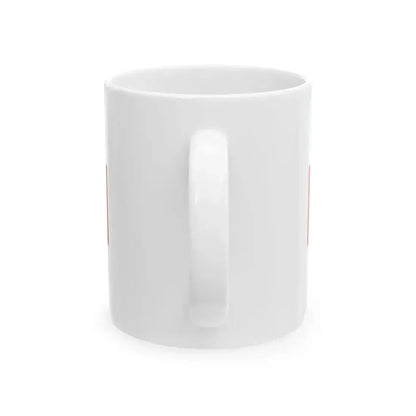 Flag of Huahine (France) White Coffee Mug - Go Mug Yourself