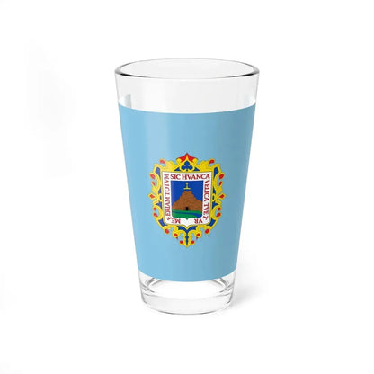 Flag of Huancavelica (Peru) Pint Glass 16oz 16oz - Go Mug Yourself