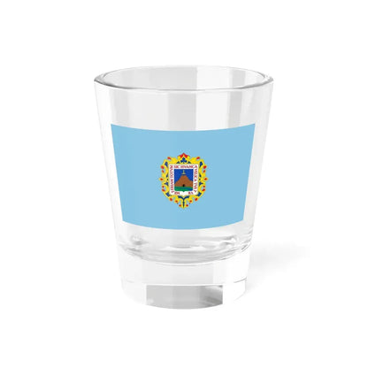 Flag of Huancavelica (Peru) Shot Glass 1.5oz 1.5oz - Go Mug Yourself