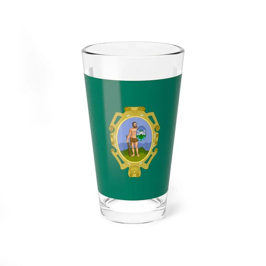 Flag of Huanta (Peru) Pint Glass 16oz 16oz - Go Mug Yourself